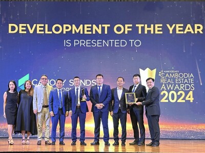 Canopy Sands Development Triumphs at Cambodia Real Estate Award 2024, Solidifying Leadership in Township Development