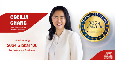 Cecilia Chang Earns Prestigious Recognition in the Insurance’s "Global 100" Award