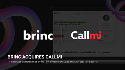 Brinc Acquires Callmi - MENA's #1 Mentorship Platform
