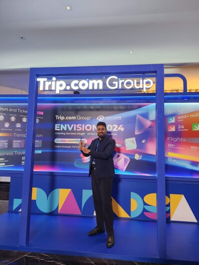 ONYX Hospitality Group Continues Winning Streak with "Outstanding Hotel Chain Partner" Award from Trip.com Group