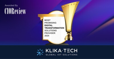 Klika Tech Recognized As Top 10 Most Promising Digital Transformation Solutions Provider By CIO Review