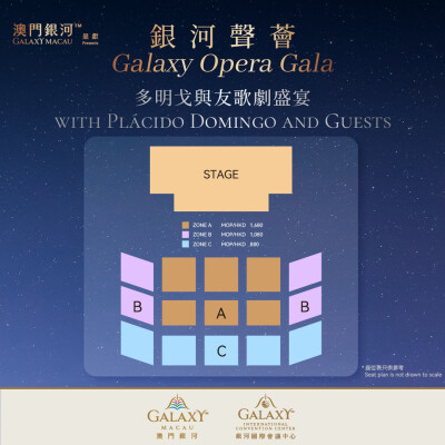 Galaxy Macau Presents ‘Galaxy Opera Gala’, an Unprecedented Opera Extravaganza  Featuring Plácido Domingo and Guests