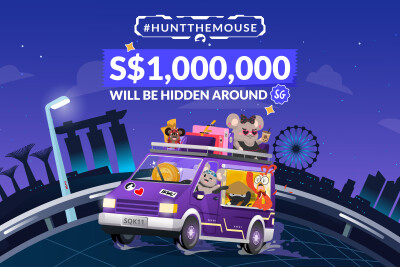 Sqkii launches #HuntTheMouse  - The World’s Simplest S$1m Cash Hunt in Singapore