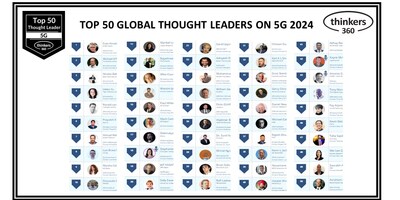 Evan Kirstel Ranked #1 Global Thought Leader and Influencer on 5G for 2024 by Thinkers360