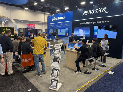 Touch the Future: Hanvon Unveils the World's First EMC-Touch Chip & Penstar Brand at CES 2025