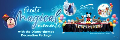 Stamford Catering Launch "The Disney Experience" New Celebration Packages For Kids