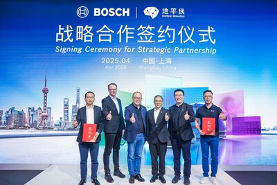 Horizon Robotics and Bosch Intensify Collaboration to Provide Assisted Driving Solutions for Multiple Automakers