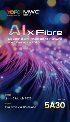 MWC Barcelona 2026: YOFC to Unveil Hollow-Core Fibre (HCF) Solution, Advancing Optical Connectivity in the Era of AI