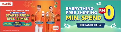 From Balik Kampung to Open House Essentials: Enjoy Everything Free Shipping on Shopee
