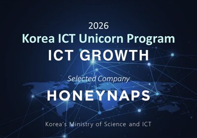 HoneyNaps Selected for Korea's 2026 Global ICT Unicorn Program