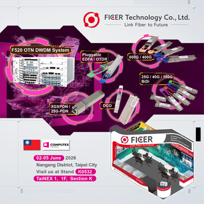 FICER Powering Digital Infrastructure, Strengthening Communication Backbones at COMPUTEX Taipei 2026
